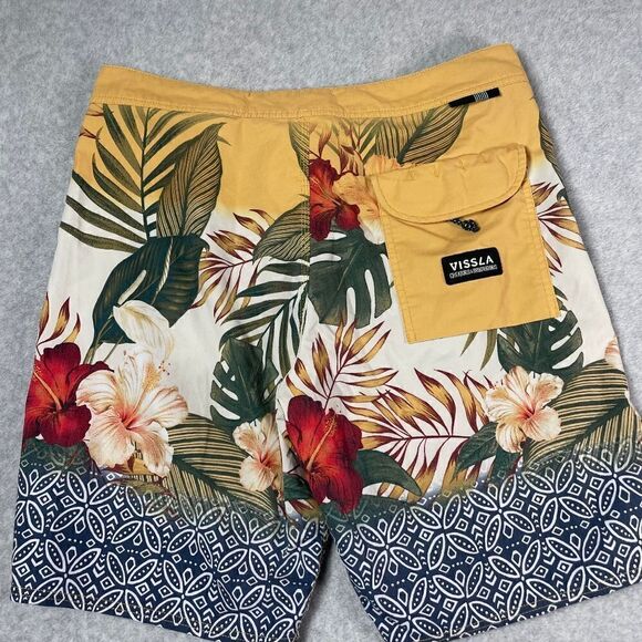 Vissla Board shorts Trunk Floral Shorts 33 - Picture 4 of 11
